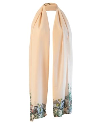 Ascot poly scarf