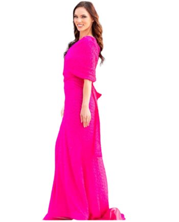 Addy van den Krommenacker soft bouclé dress