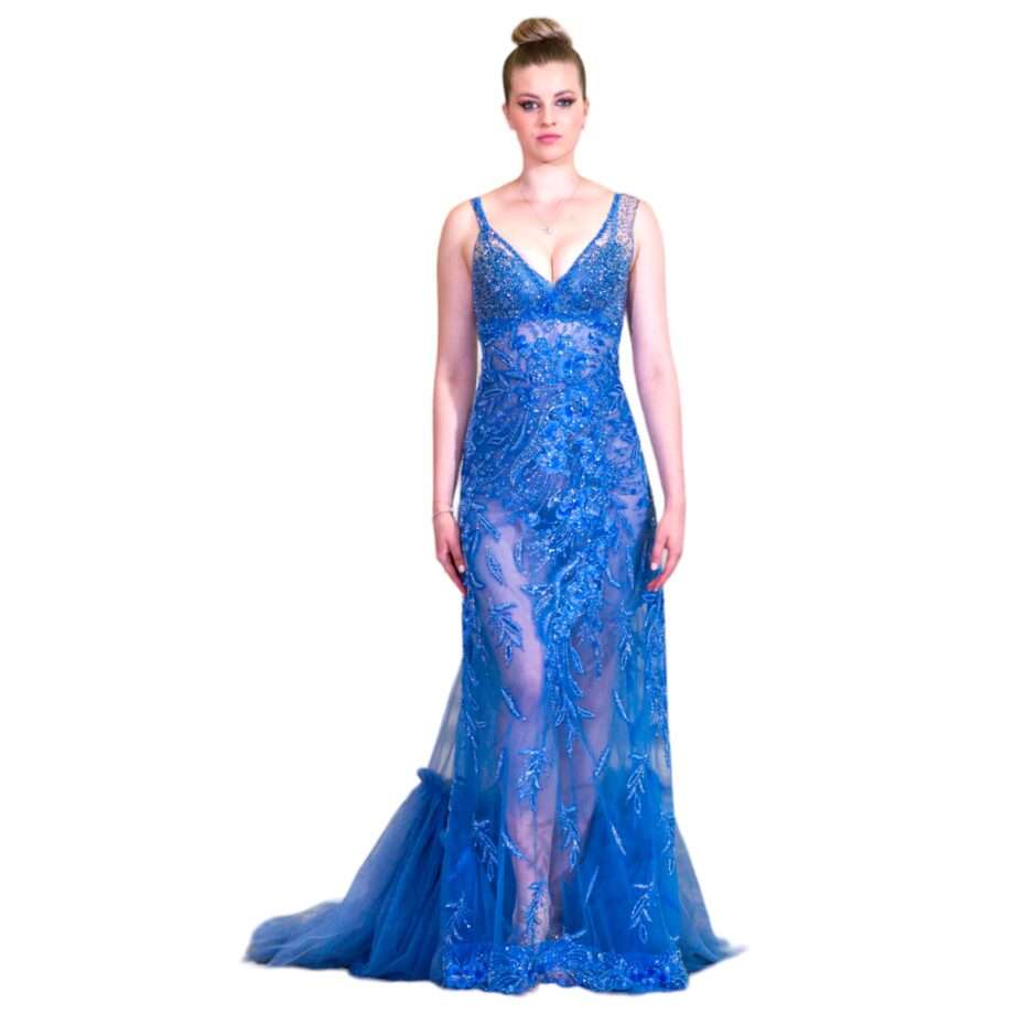 Addy van den Krommenacker   Lace tulle dress