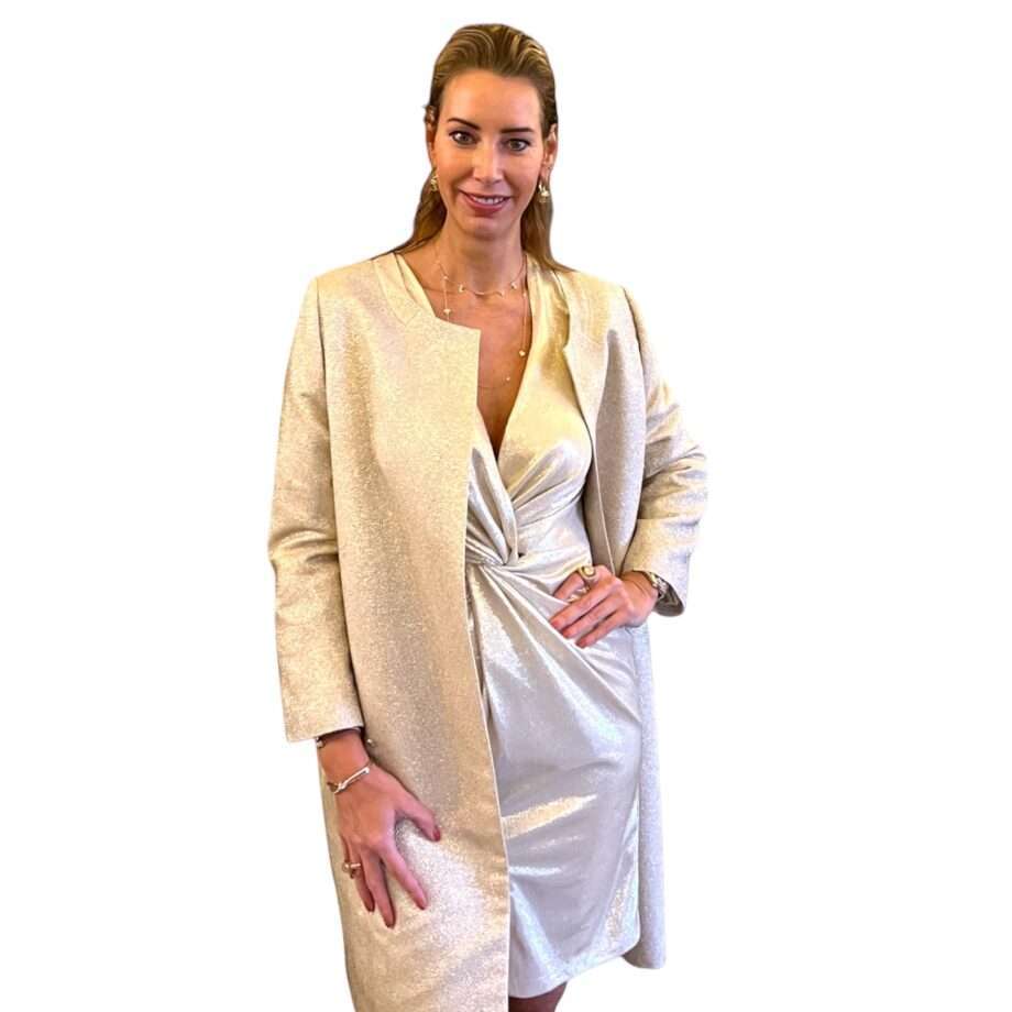 Addy van den Krommenacker shantung top and skirt