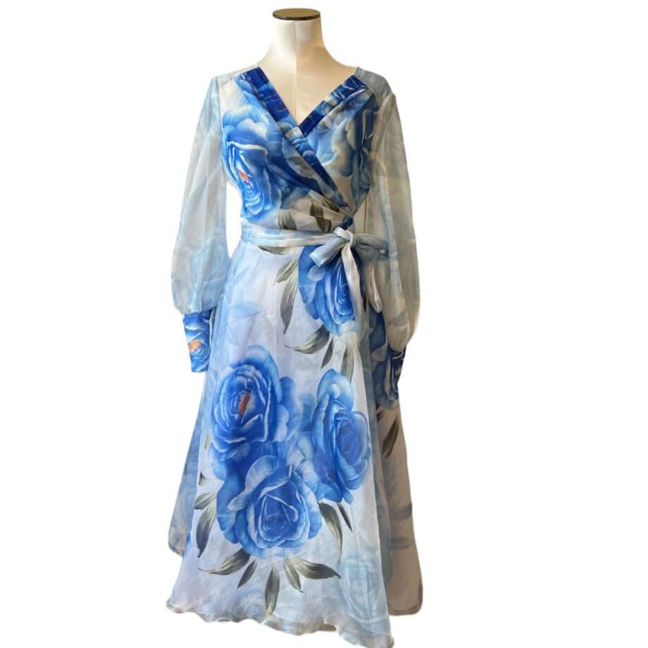 Addy van den Krommenacker 3 layered organza dress