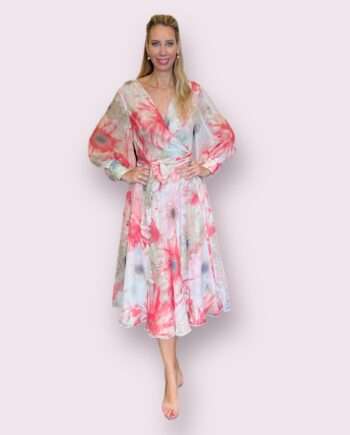 Addy van den Krommenacker silk chiffon flirty dress