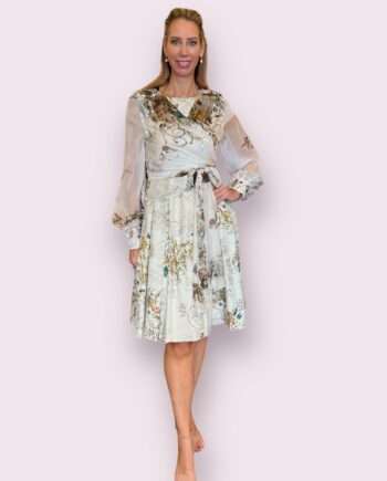 Addy van den Krommenacker  Bosch dress with wrapblouse