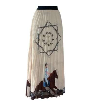 Top offer pleated skirt Jockey