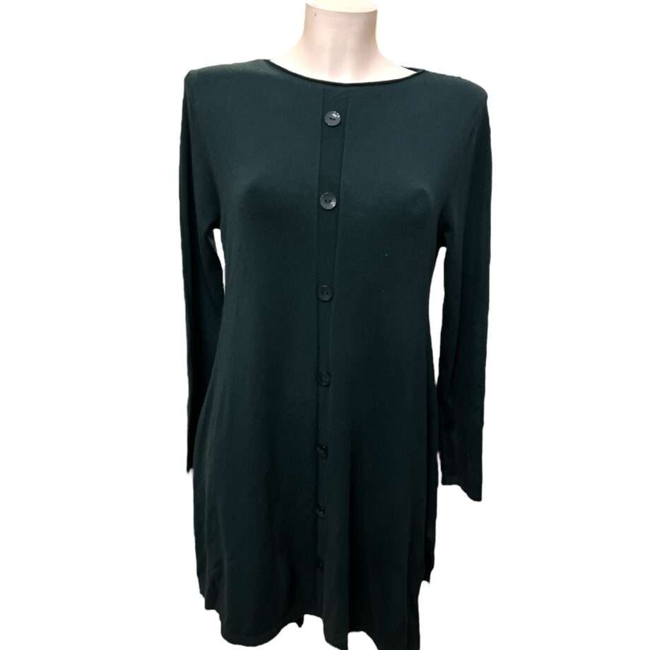 Green buttoned pullover size L/XL