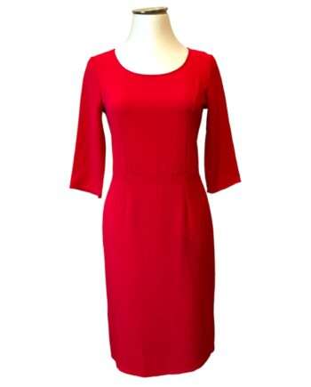 Basic red dress size L