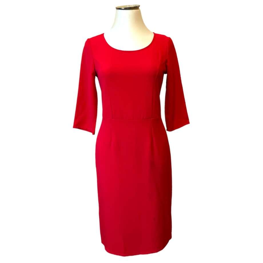 Basic red dress size L