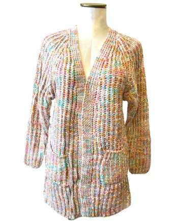Boucle knitted cardgan