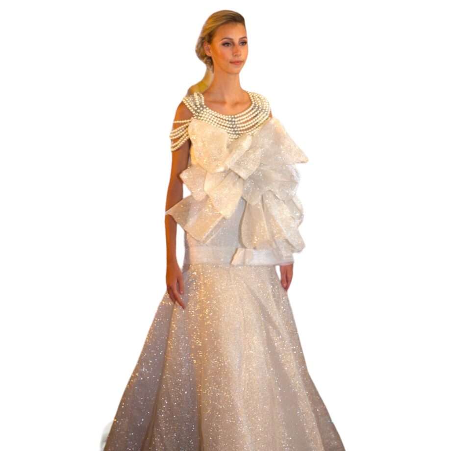 Addy van den Krommenacker shantung top and skirt