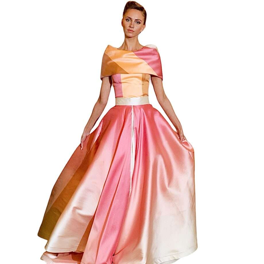 Addy van den Krommenacker shantung top and skirt