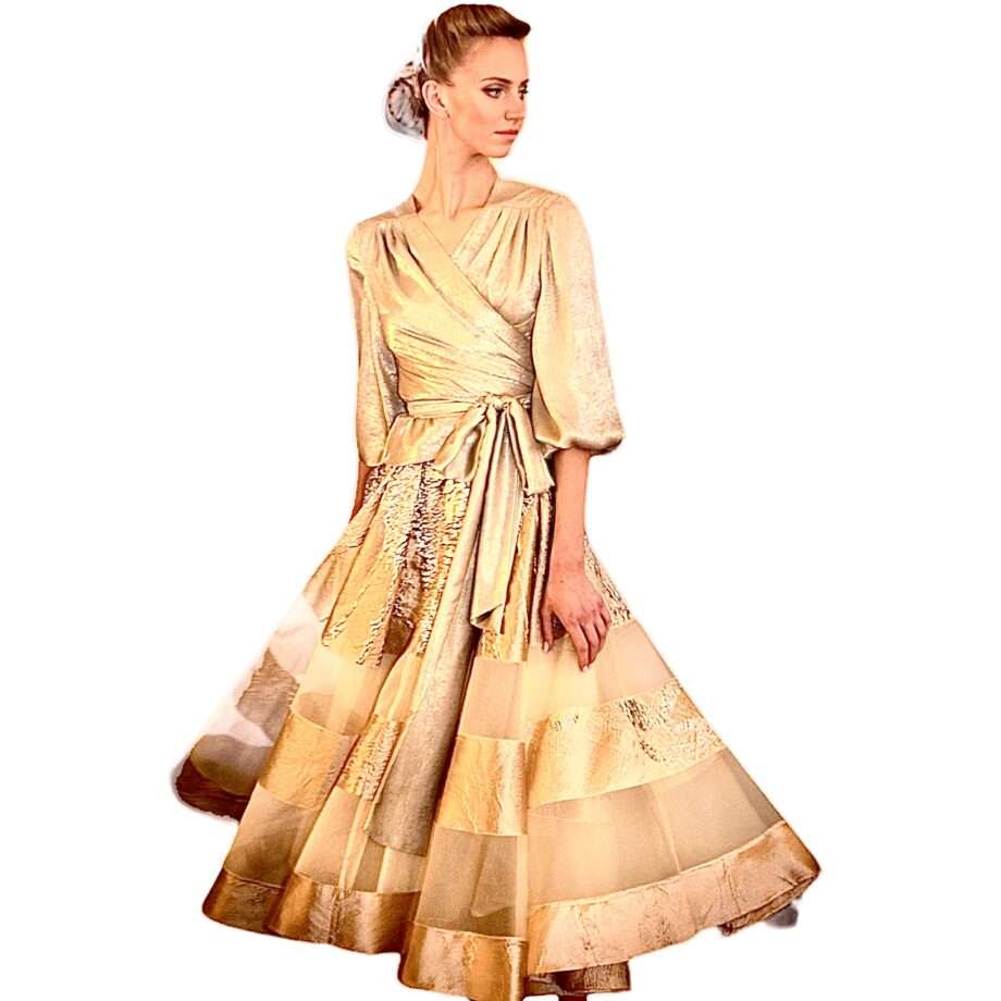 Addy van den Krommenacker shantung top and skirt
