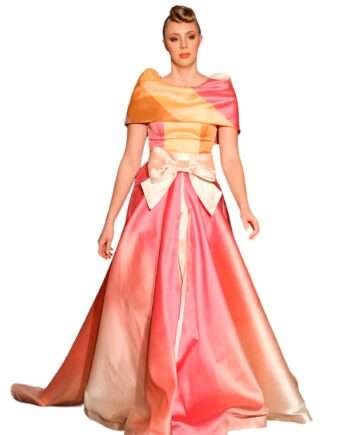 Addy van den Krommenacker shantung top and skirt