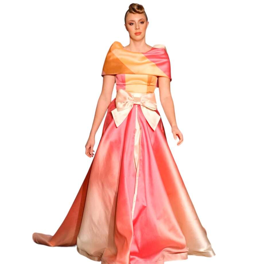 Addy van den Krommenacker shantung top and skirt