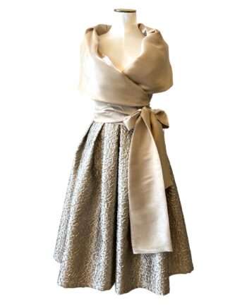 Addy van den Krommenacer brocade skirt and blouse