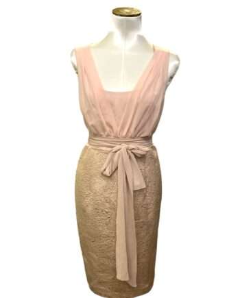 Draped pink dress size M/L