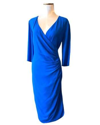 Draped crepe dress size XXL