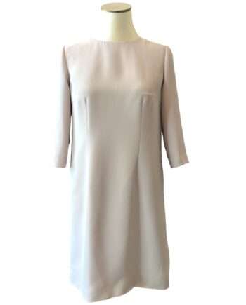 Crepe shift dress size L