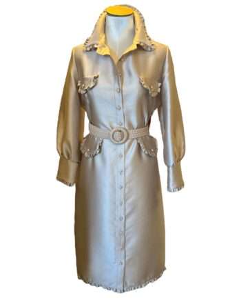 Addy van den Krommenacker  silk dress