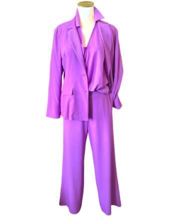 3 piece soft viscose suit  size L/ XL