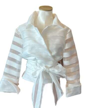 Addy van den Krommenacker organza blouse