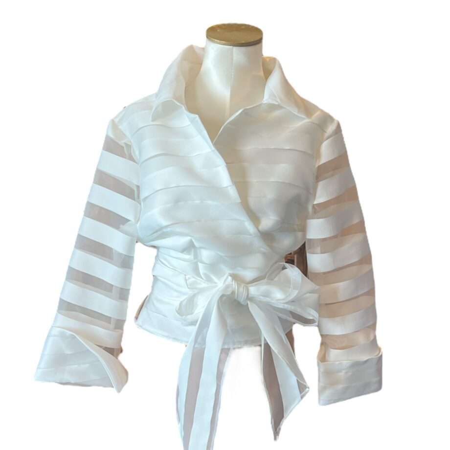 Addy van den Krommenacker organza blouse