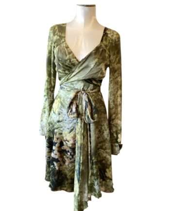 Flirty printed dress