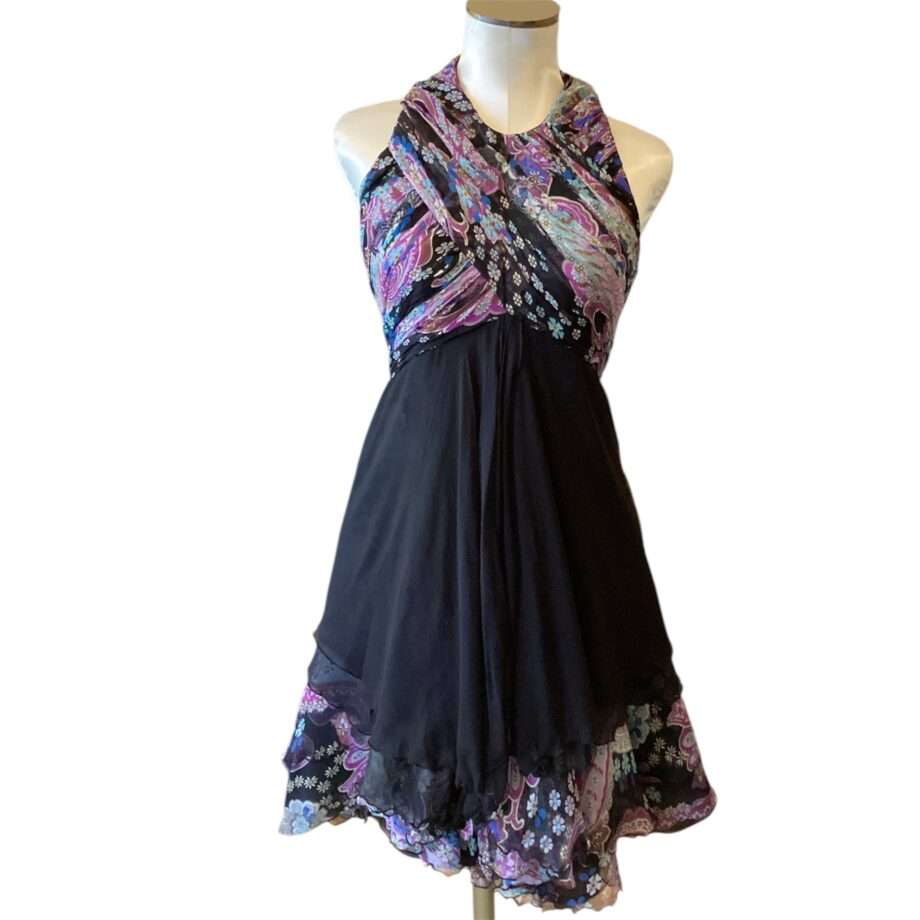 Flirty halter dress