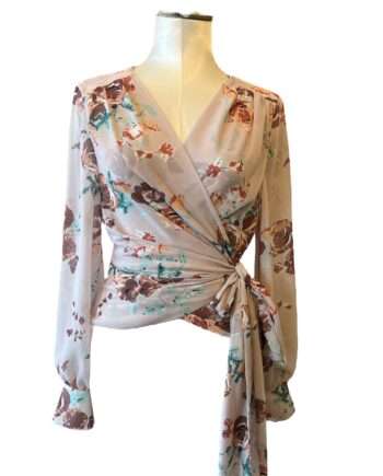 Addy van den Krommenacker blouse taupe