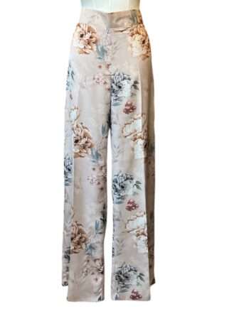 Addy satin printed pant