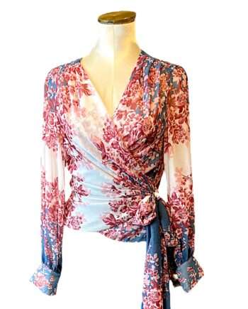 Addy van den Krommenacker wrapblouse Rose