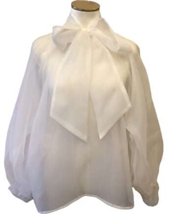Flowy organza blouse