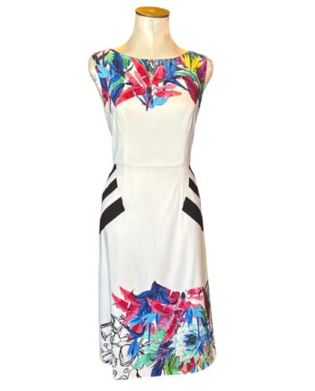 Dress sleeveless print size M