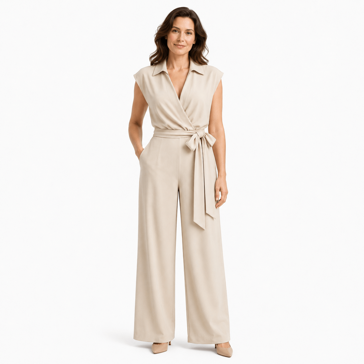 Jumpsuit draped Cynthia L/XL