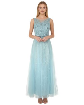Embellished tulle maxi dress Size XS