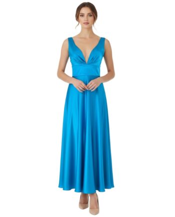 Rich Turquoise maxi dress Size L