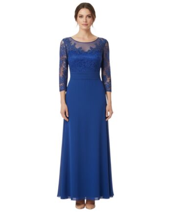 Isabelle lace royal blue gown L/XL