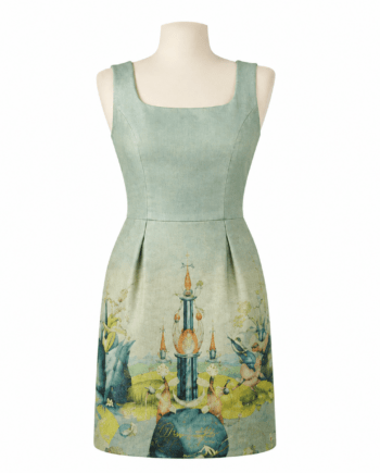Addy van den Krommenacker signature dress with print