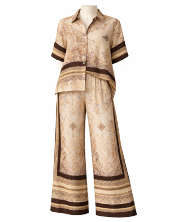 Two piece blouse & pant