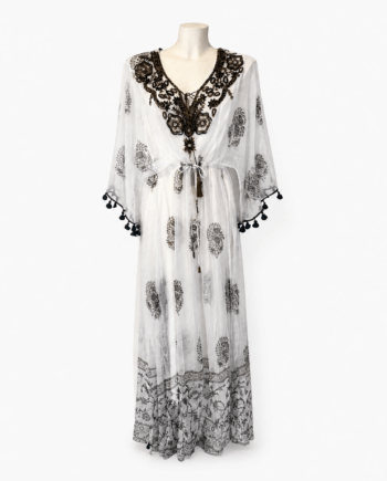 Kaftan Cleopatra silk chiffon