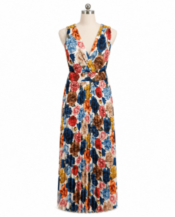 Dress Napoli plisse bright