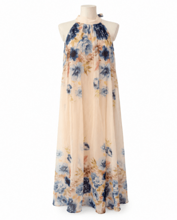 Dress Sandra organza flower