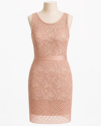 Dress lace pink