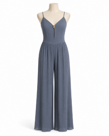 Jumpsuit plissé raf bleu size M/ L