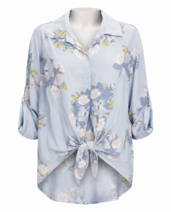 Blouse floral printed