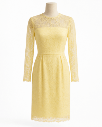 Dress light filletlace yellow