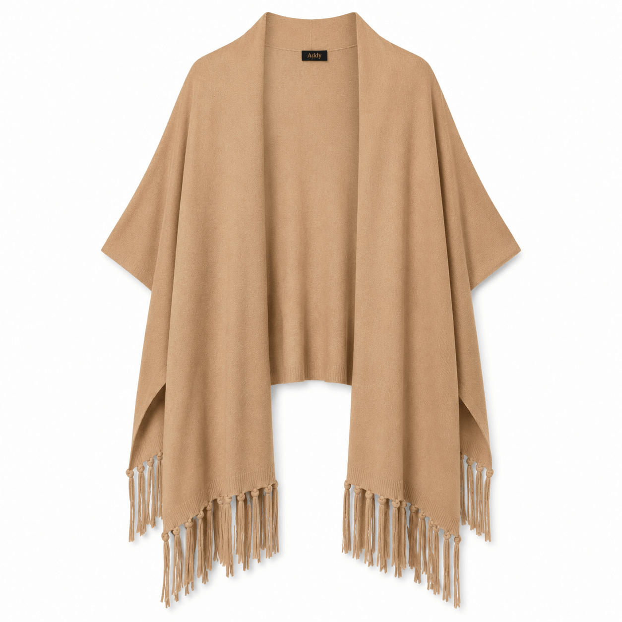 Pullover P08 fringed poncho