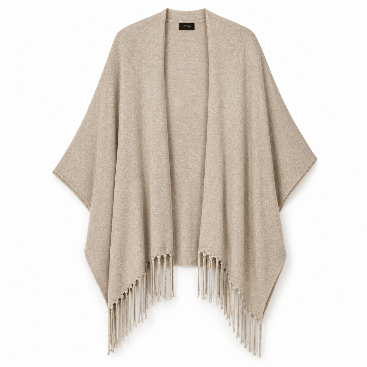 Pullover P09 fringed poncho