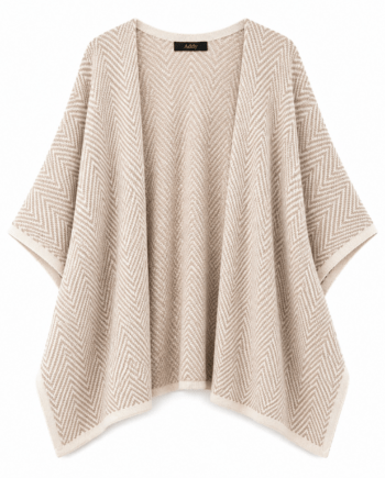 Pullover P06 poncho chevron