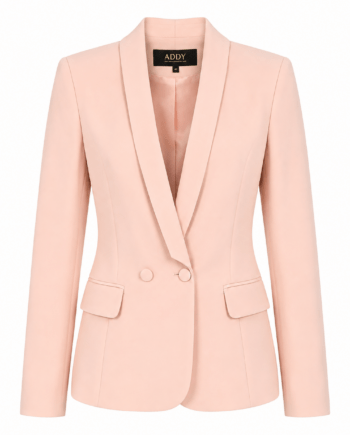 Jacket double breasted pink size M