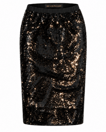 Skirt Sequined black